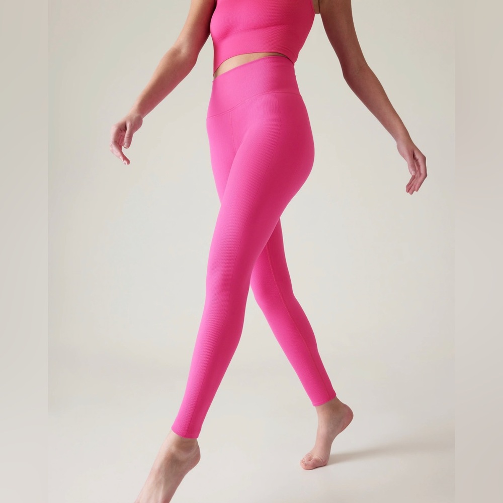 Pink Athleta Leggings